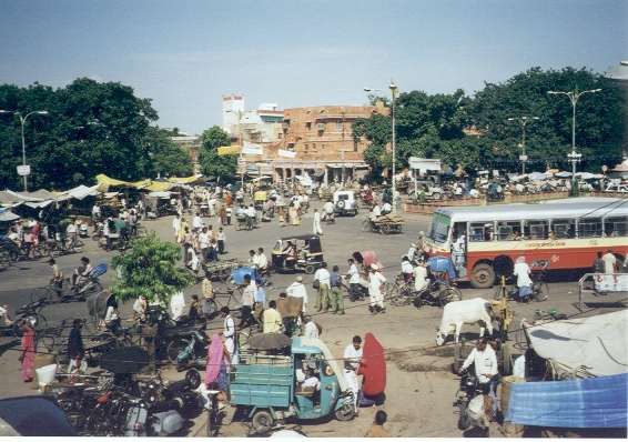 Indiaas straatbeeld